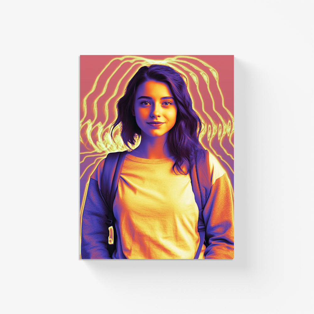 Psychedelic Personalized Canvas