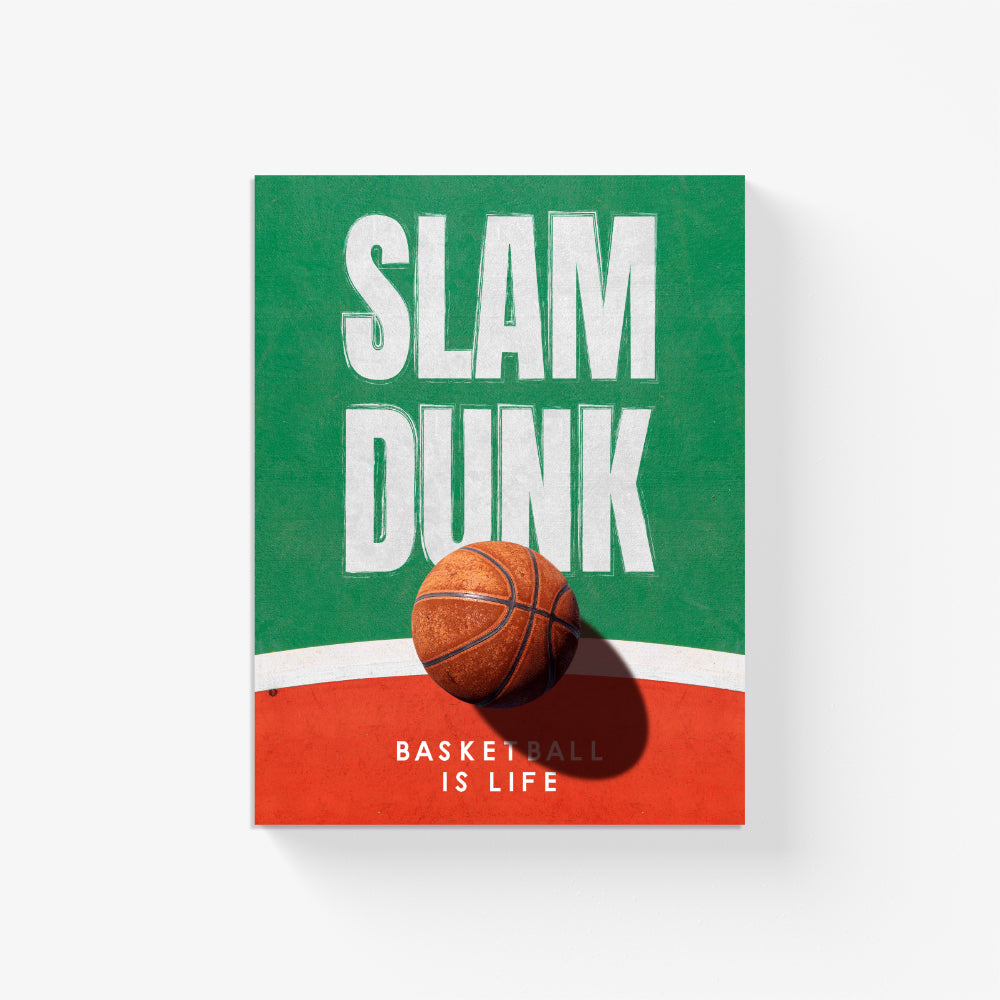 SLAM DUNK Basketball Is Life Canvas
