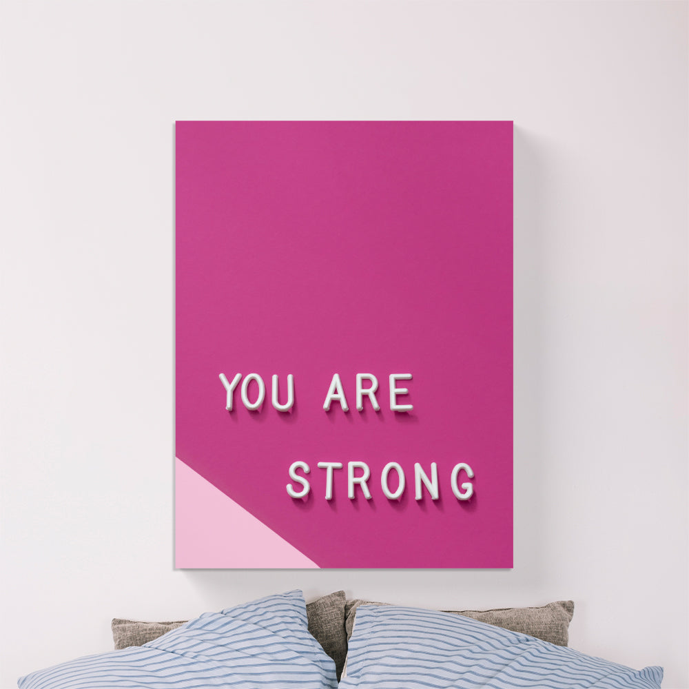 You Are Strong Canvas
