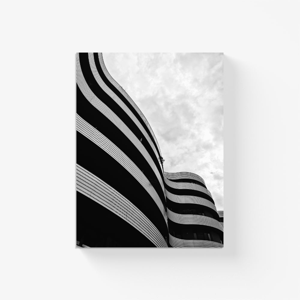 Architectural Ripples Canvas