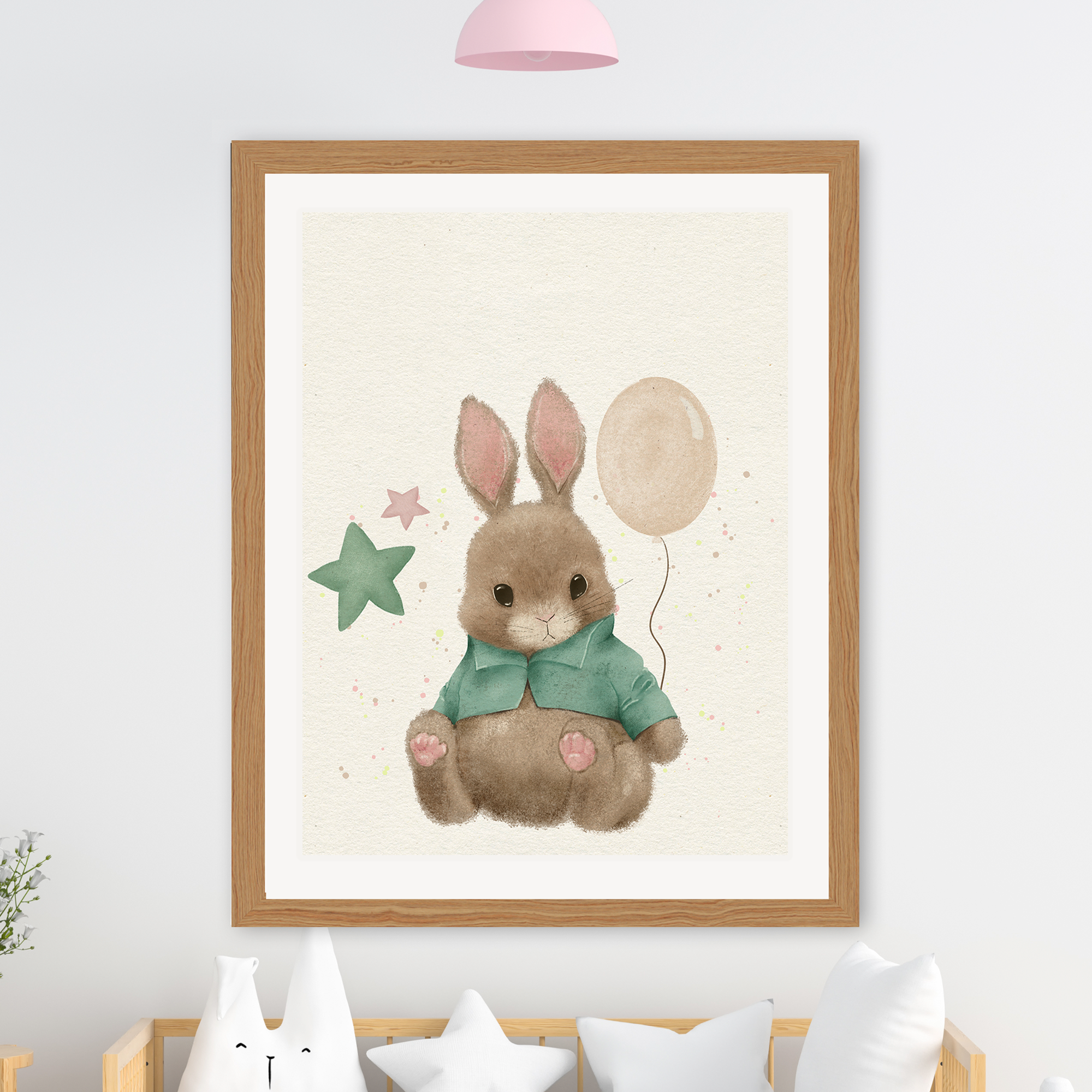 Balloon Bunny Bonanza Poster