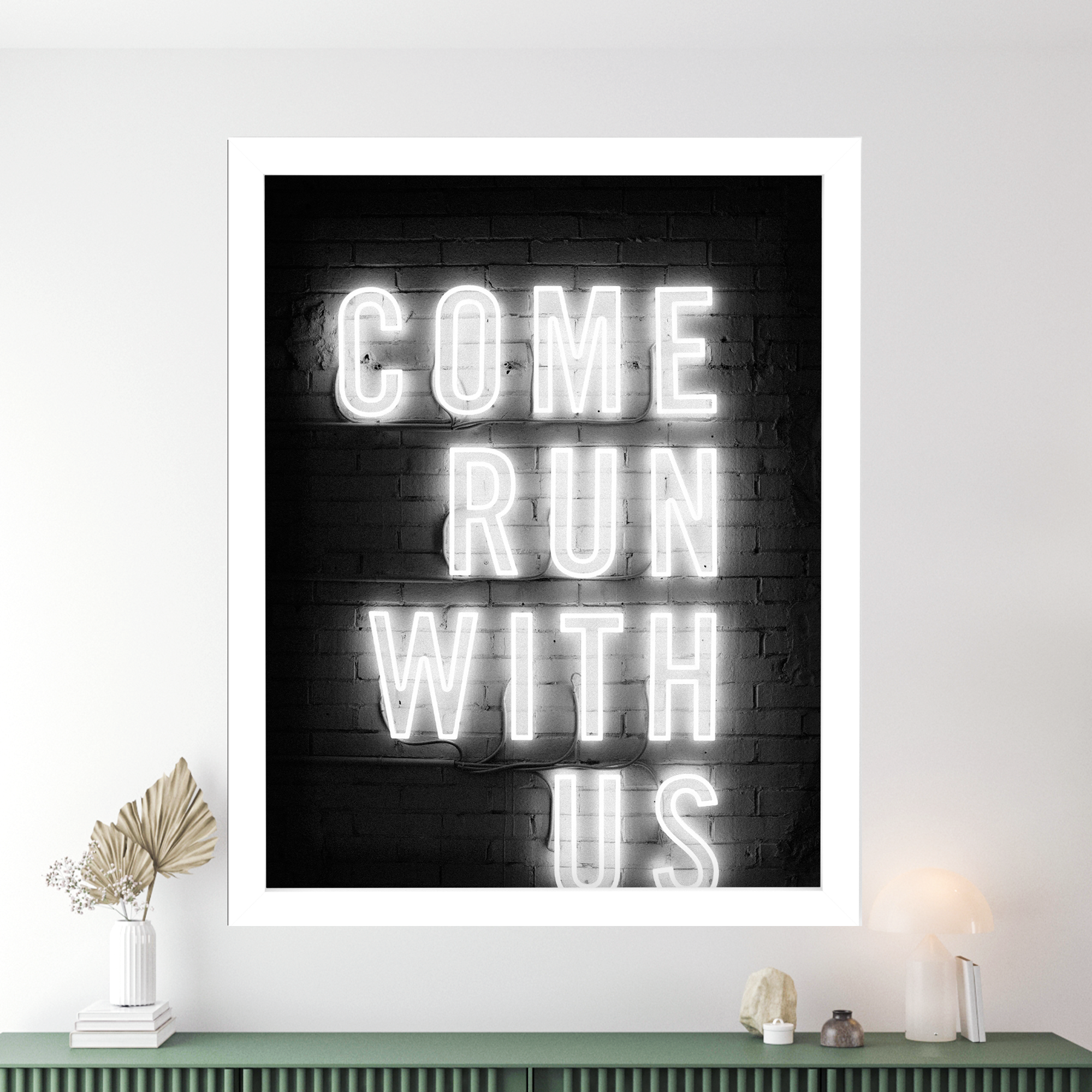 Come Run With Us Poster
