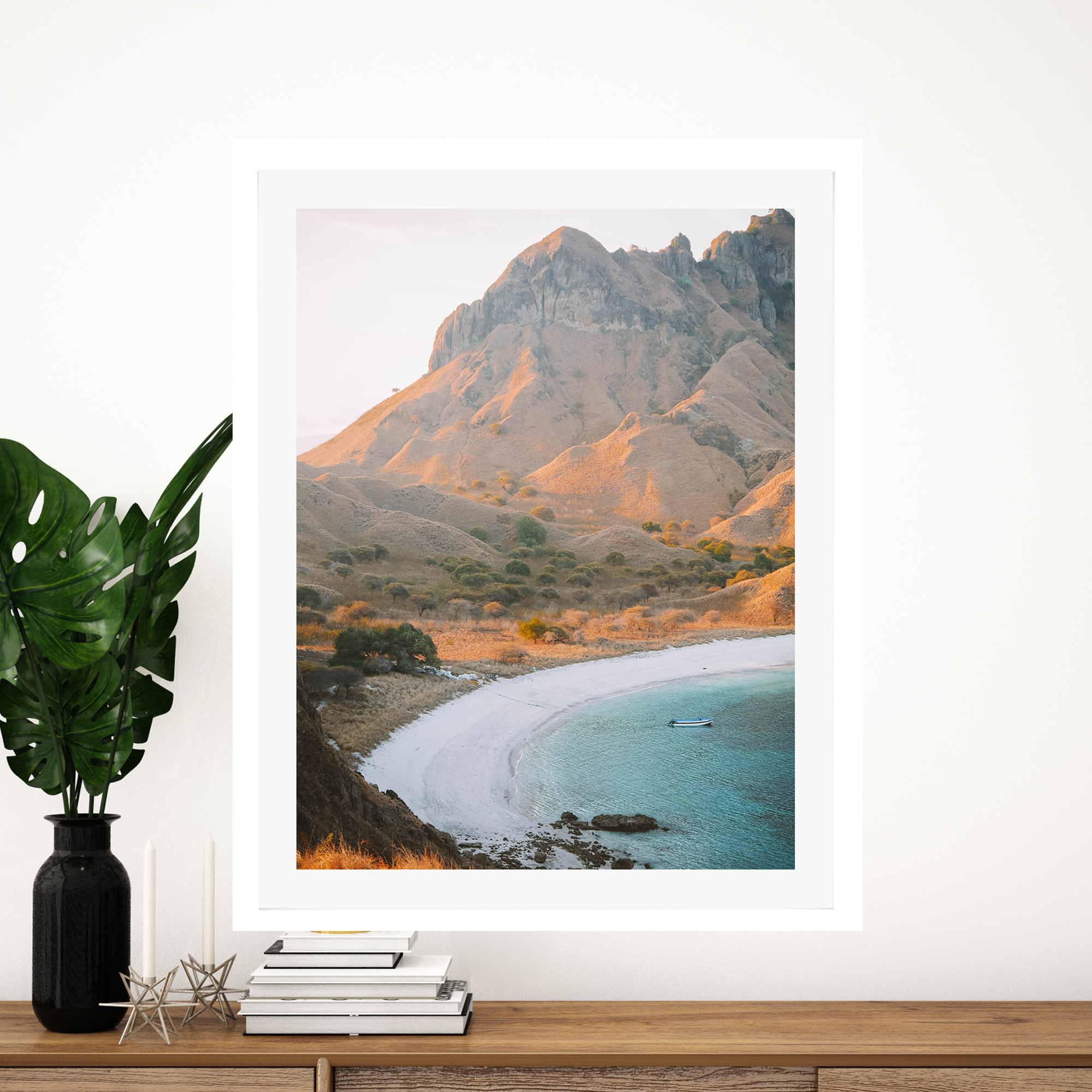 Tranquil Summit Waters Poster