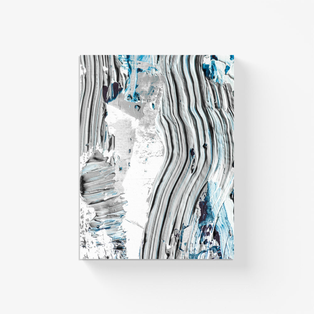 Icy Abstraction Canvas