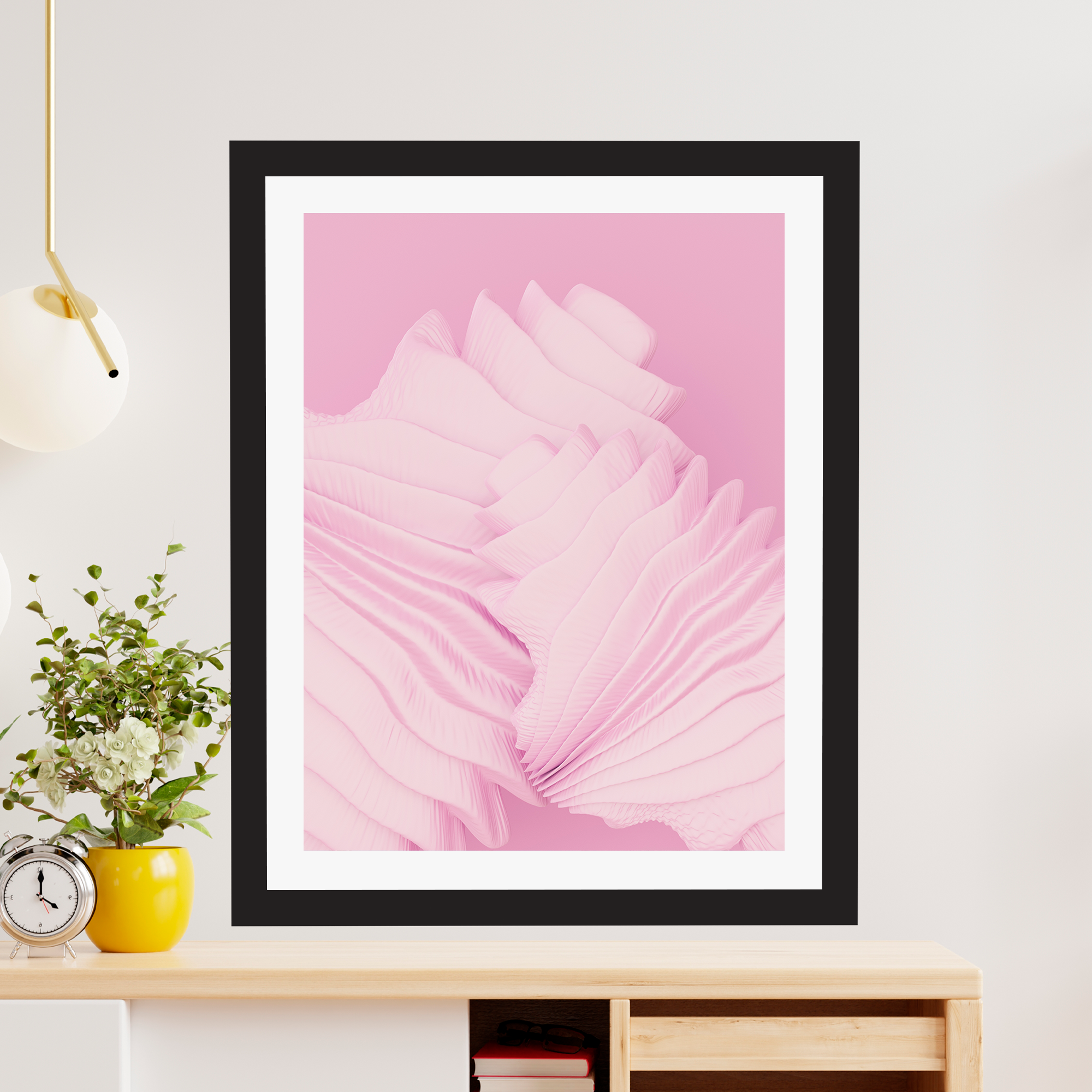 Rosy Radiance Poster