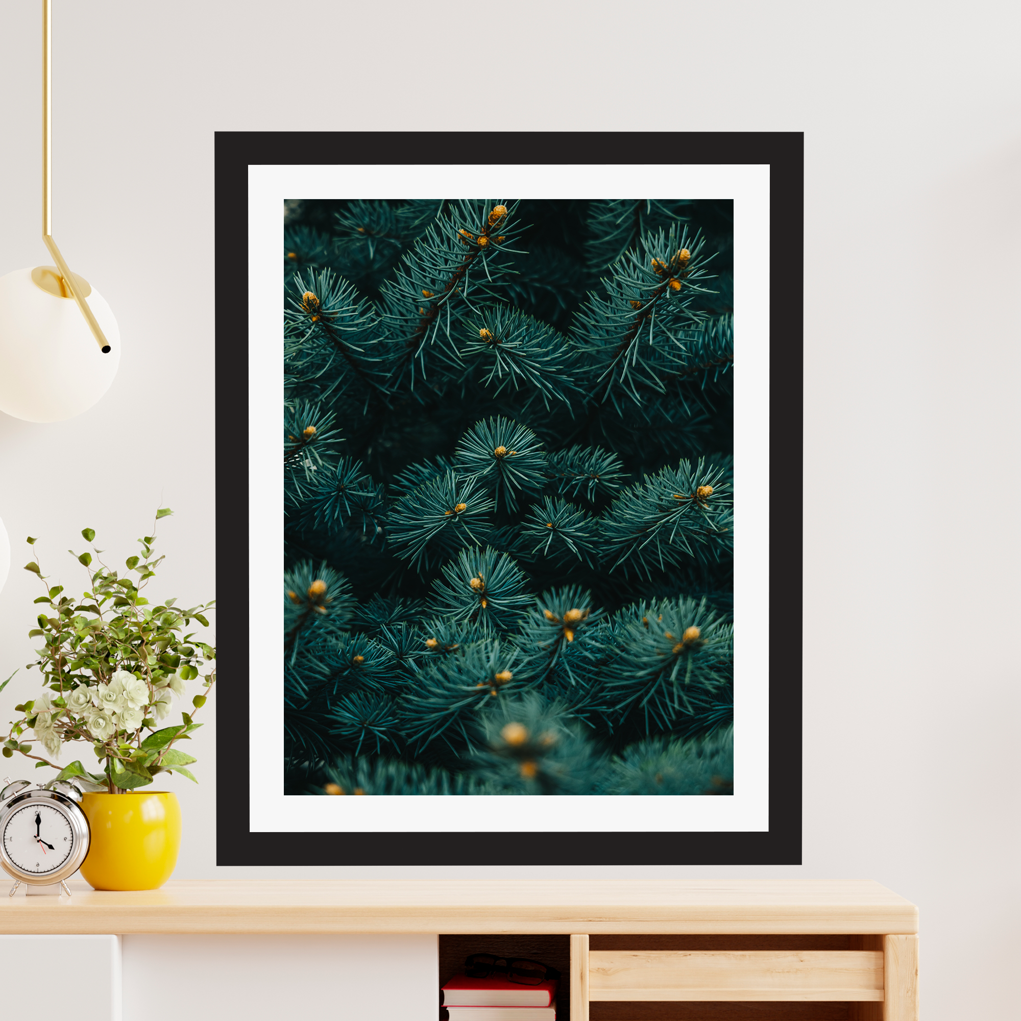Ethereal Evergreens Poster