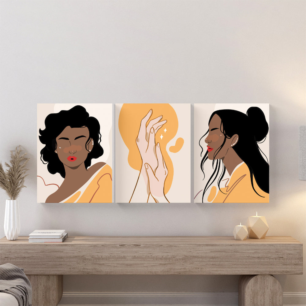 Sun-Kissed Sirens Collection Canvas