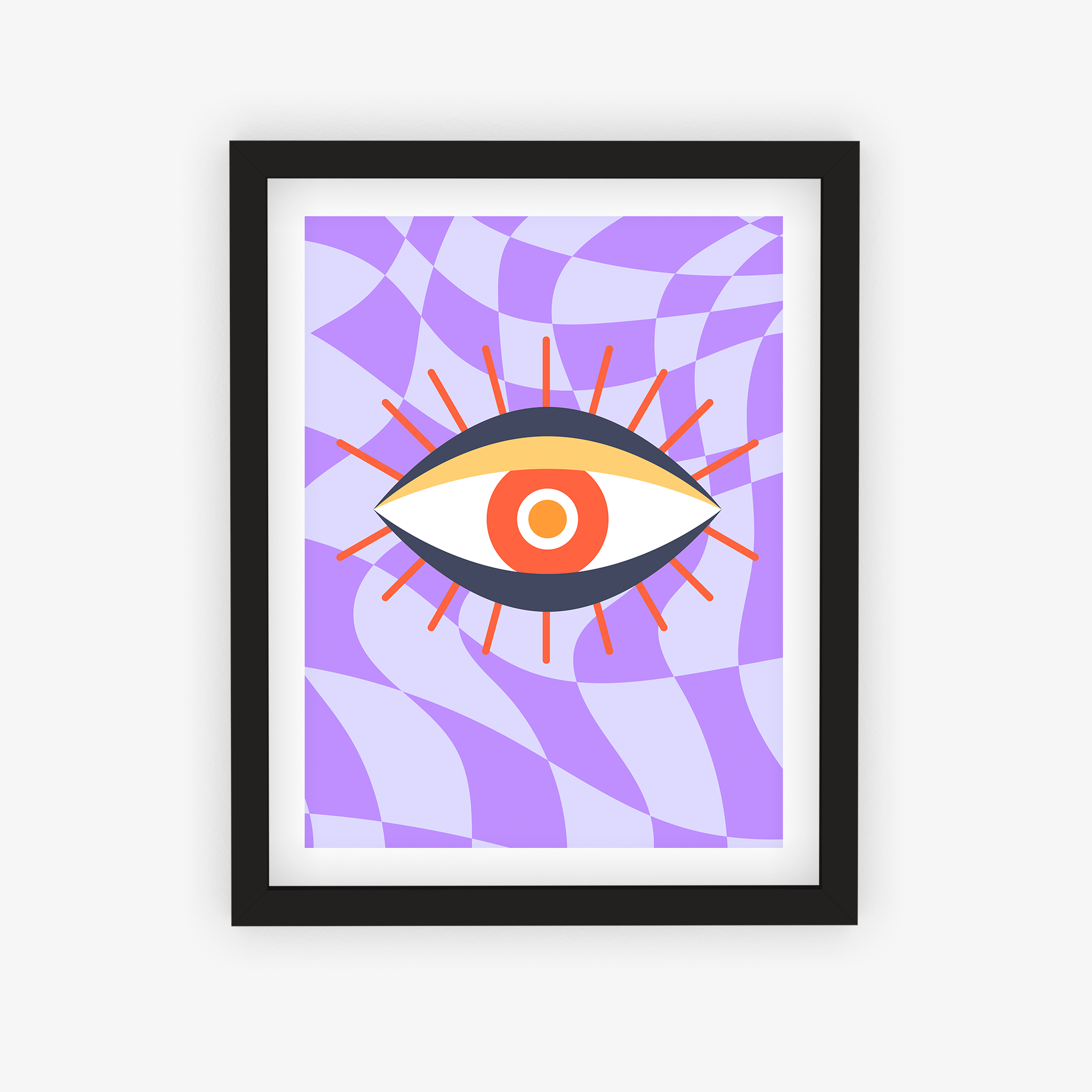 Psychedelic Pupil Poster