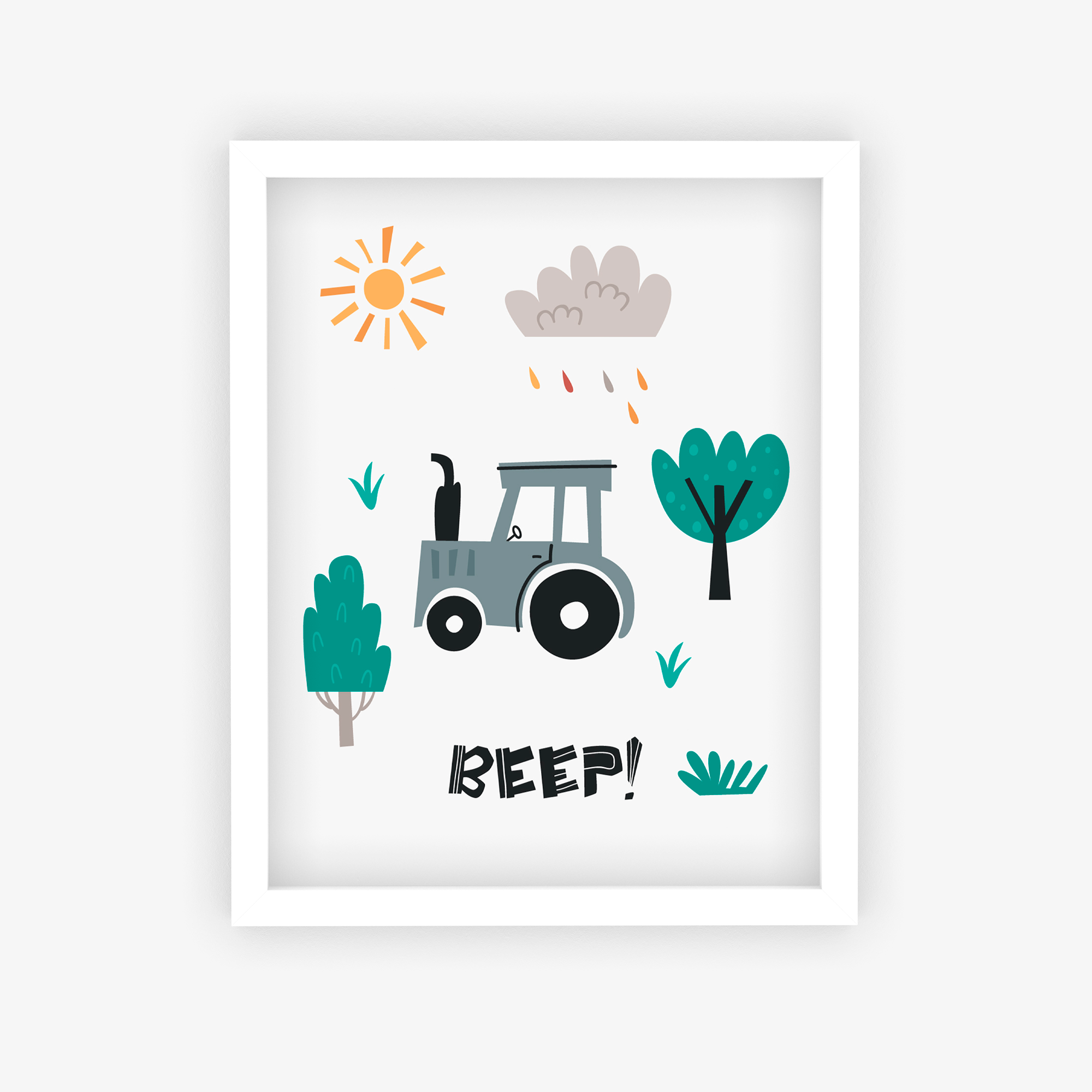 Tiny Tractor Tales Poster