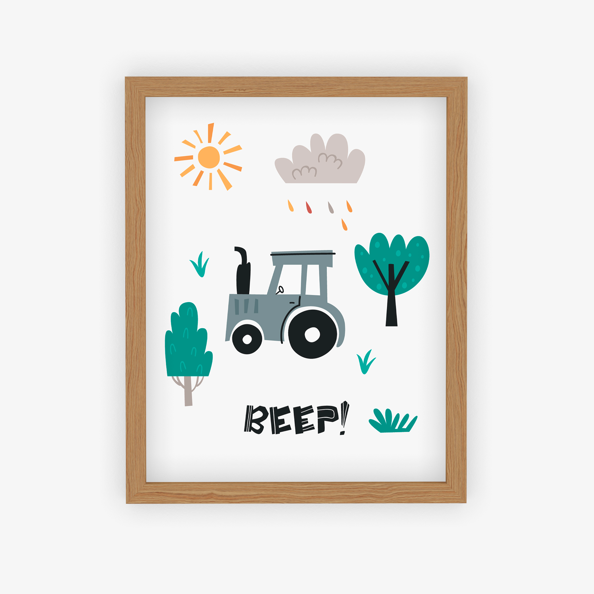 Tiny Tractor Tales Poster