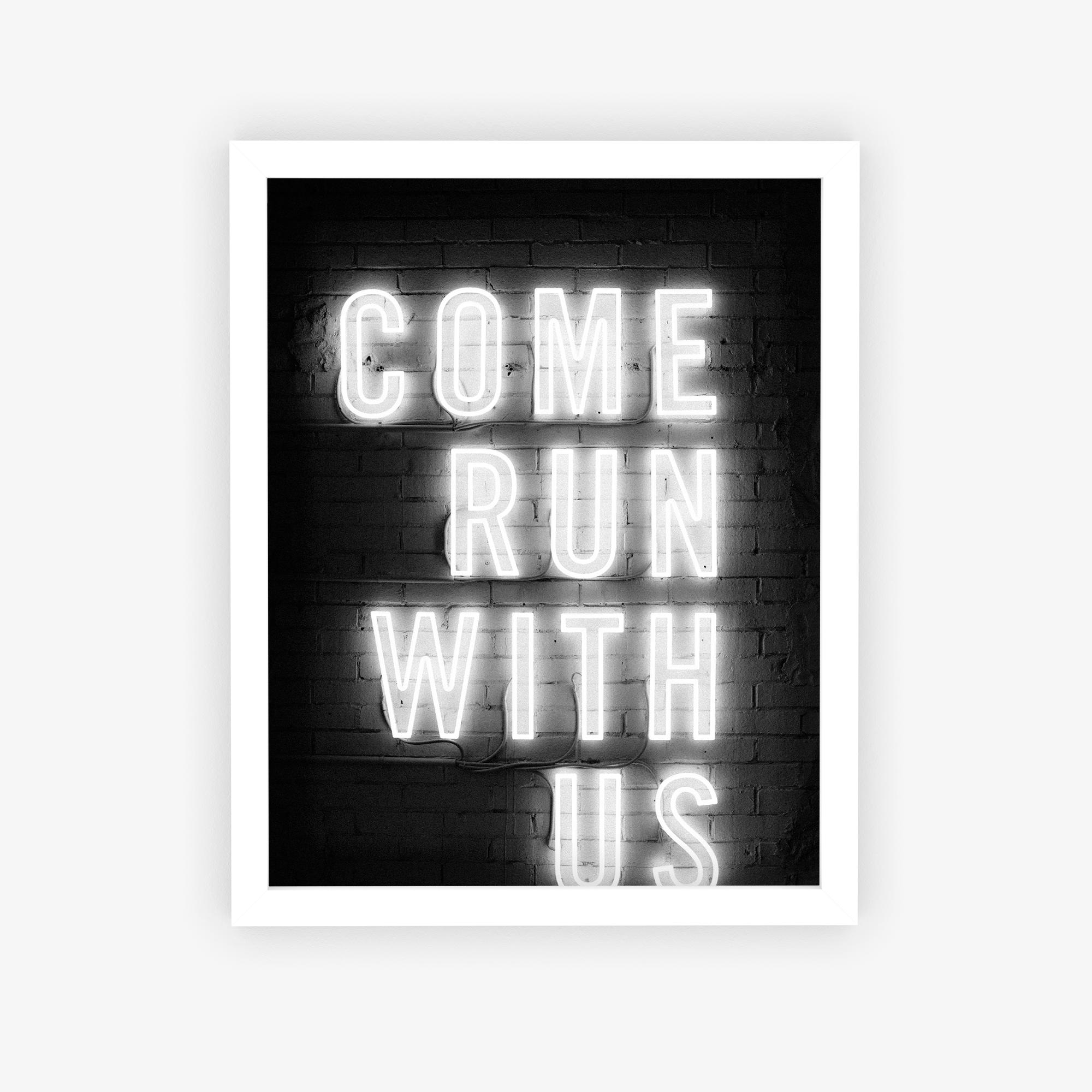 Come Run With Us Poster