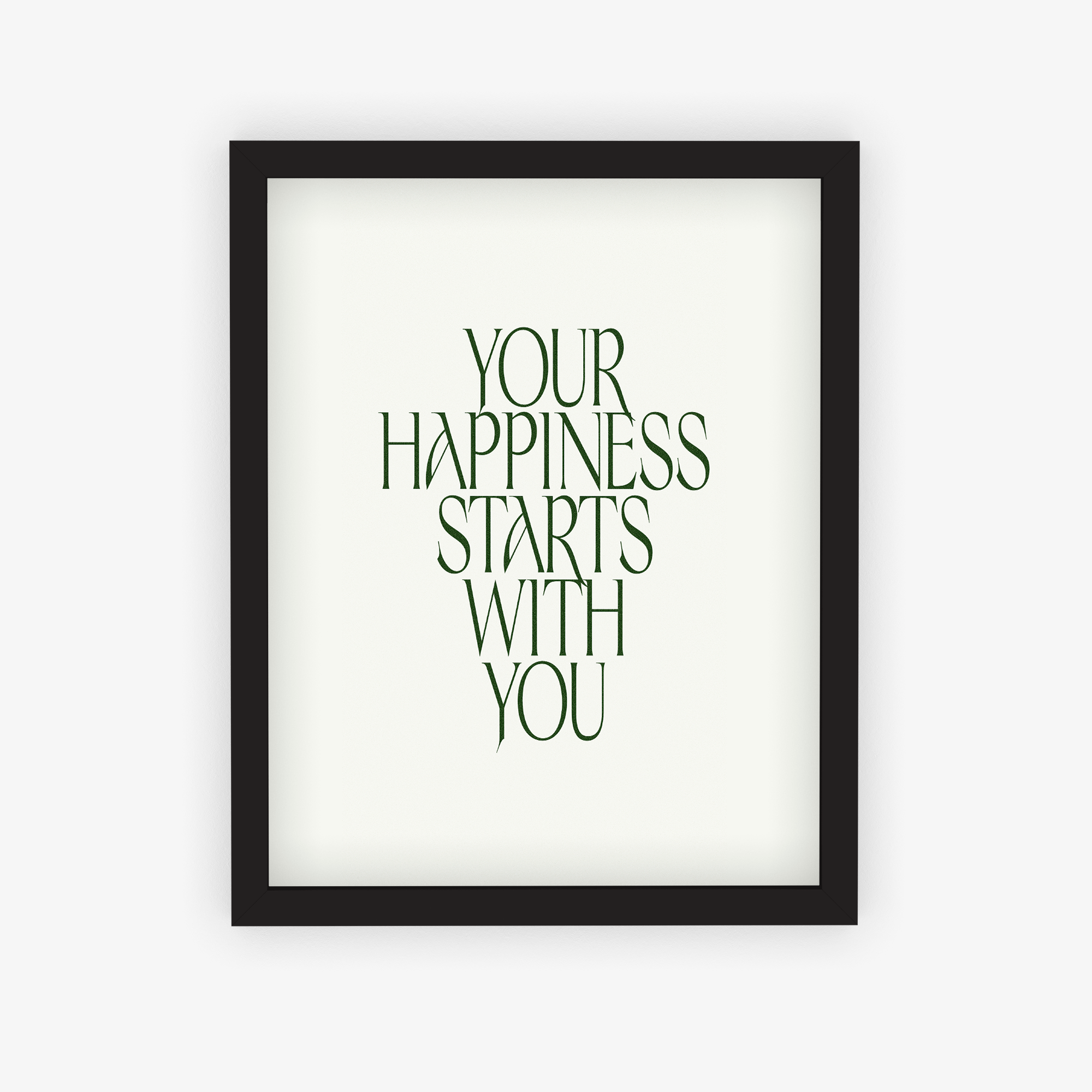 Your Happiness Starts With You Poster