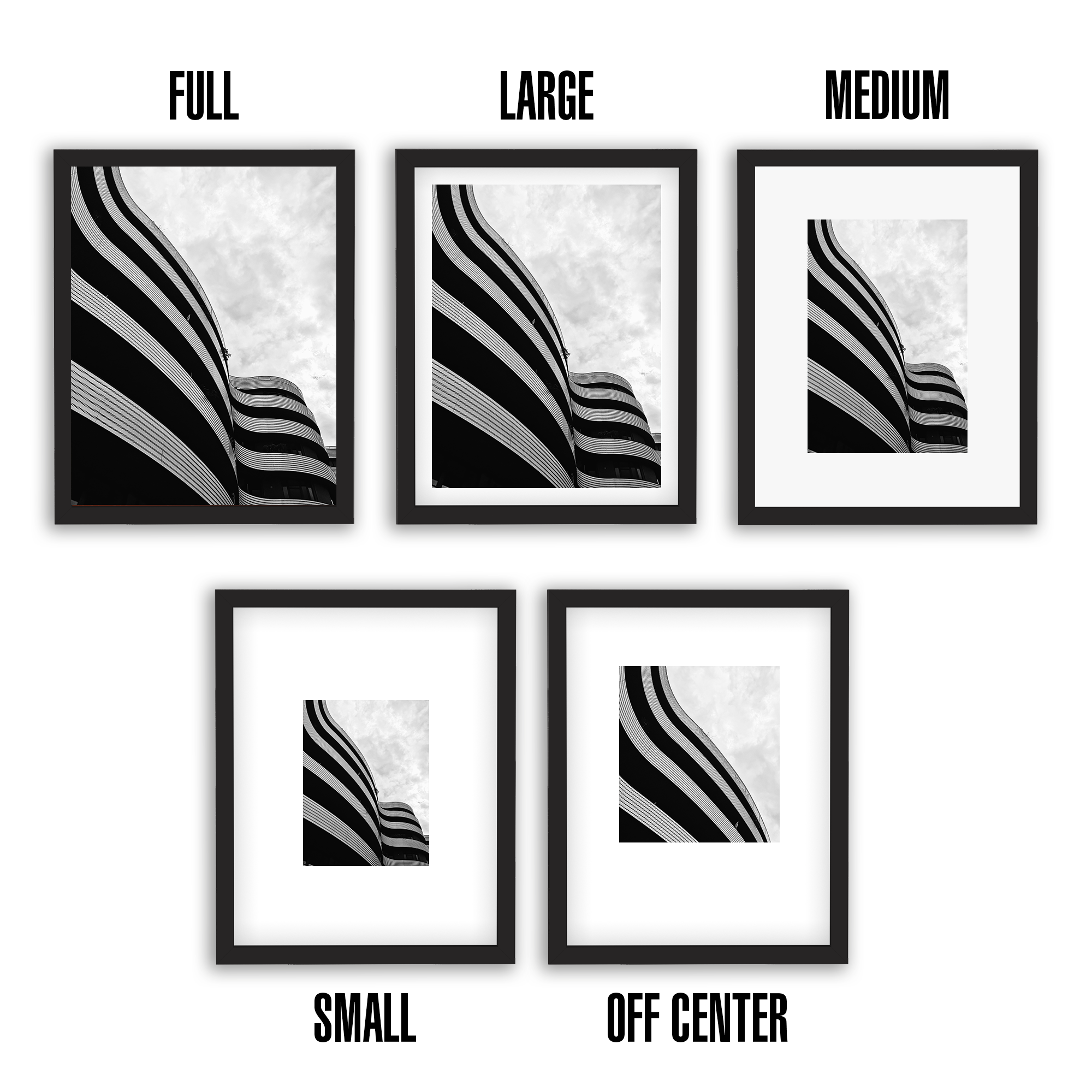 Architectural Ripples Poster