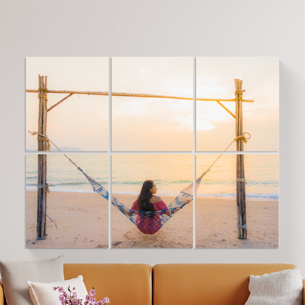 Six Panel Personalized Canvas