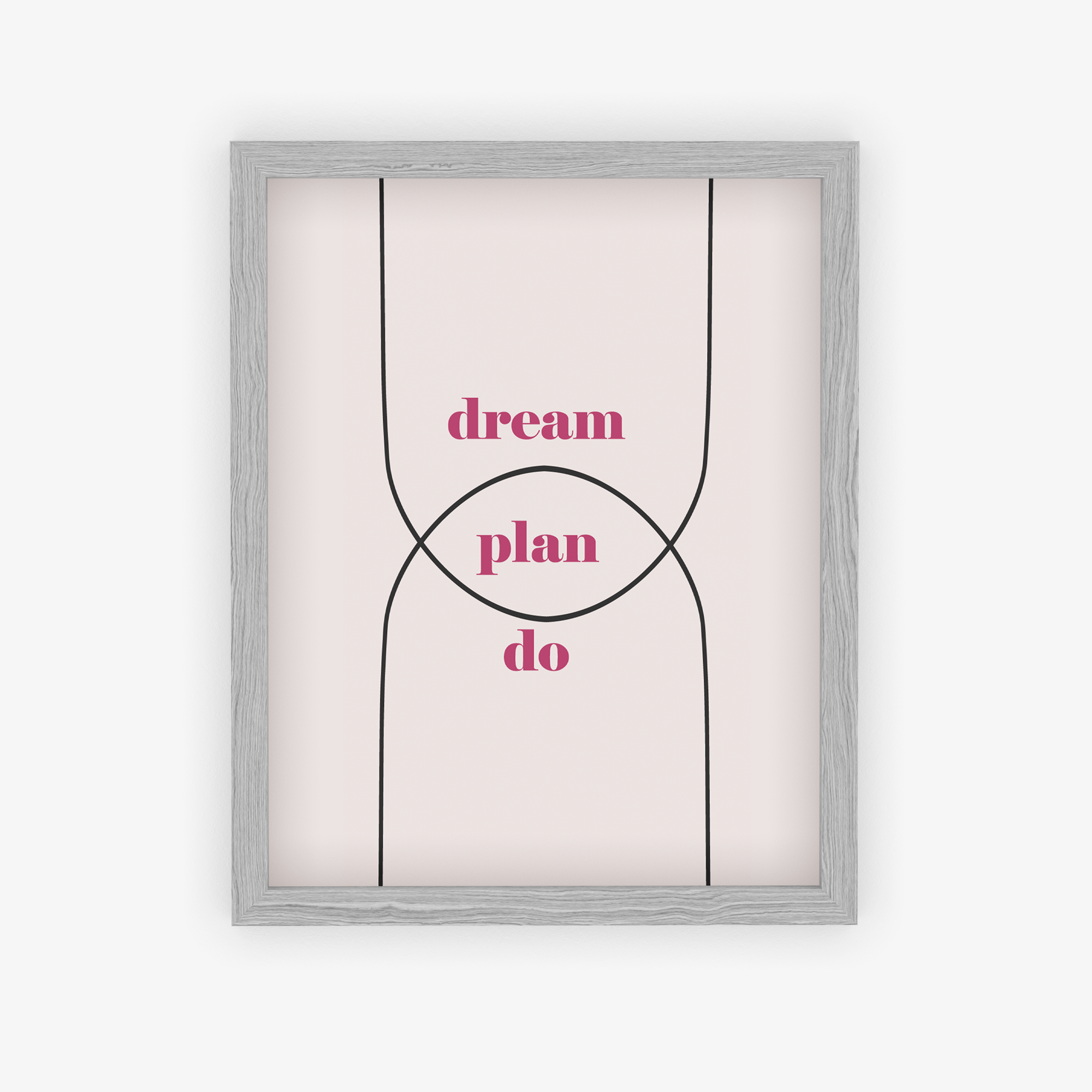 Dream Plan Do Poster